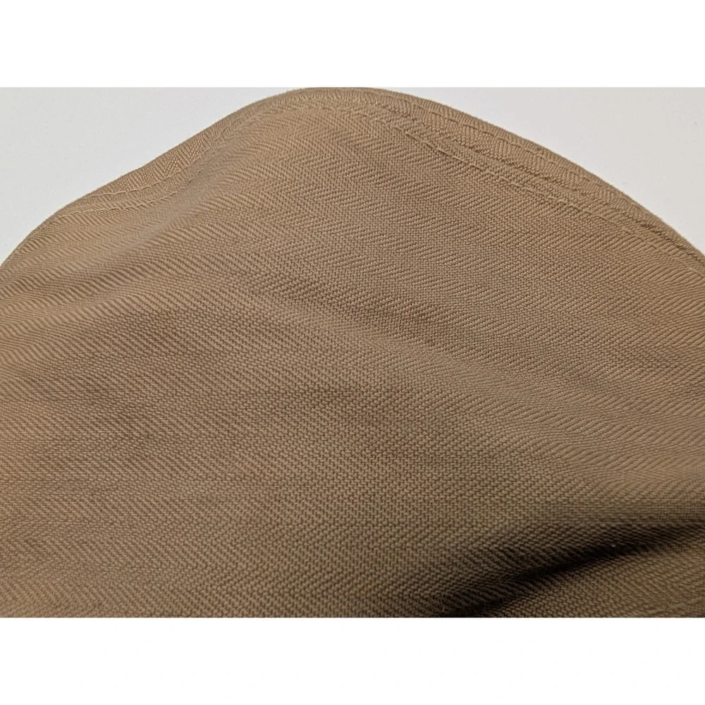 Banana Republic Safari Hat Tan Herringbone Wide Brim Mens Large Vintage Style